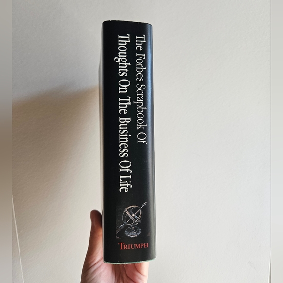 BOGO Books: "The Forbes Scrapbook of Thoughts on the Business of Life" Hardcover - Picture 5 of 10